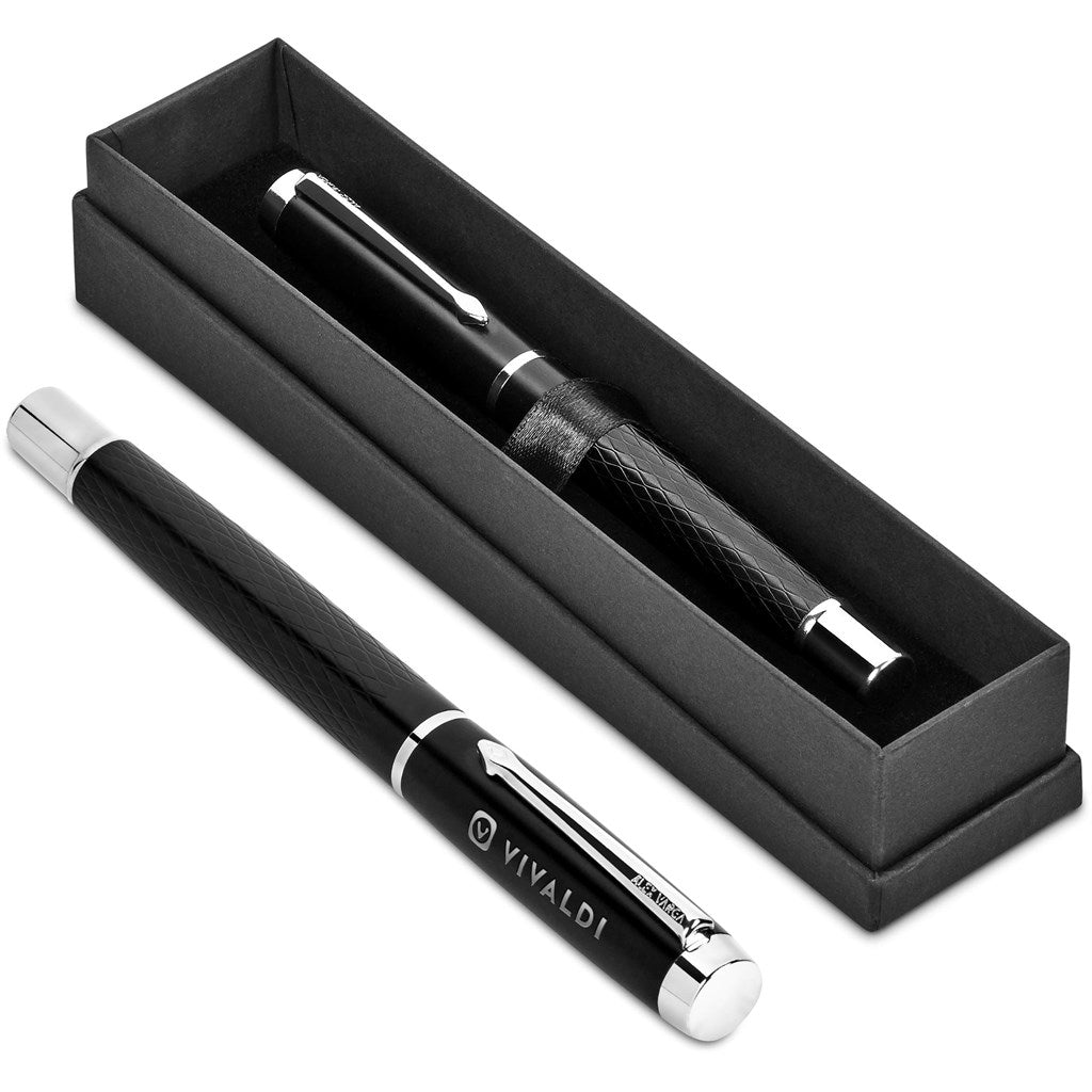 Alex Varga Sashenka Rollerball with Premium Black Ink - Brand your company Logo! Get a quote - Promo Lingo