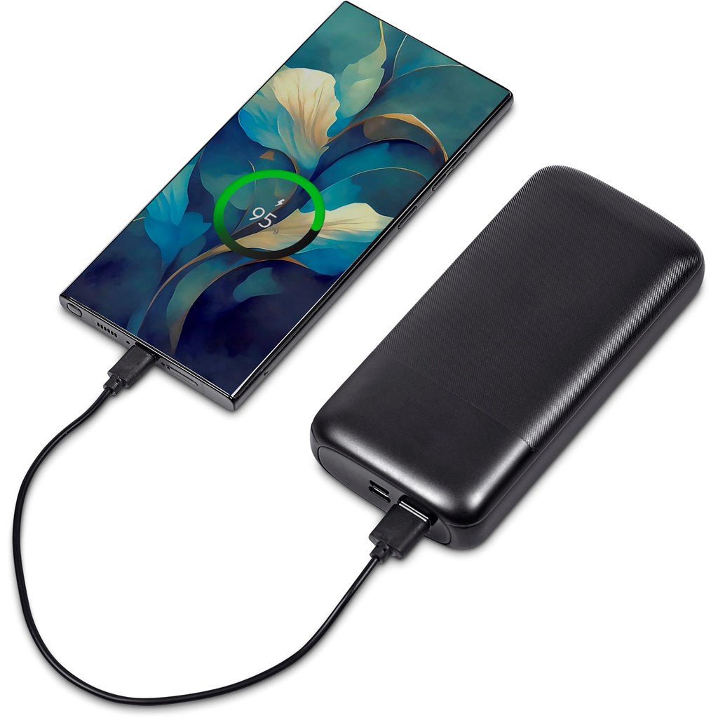 Alex Varga Spartacus Fast Charge 20W Power Bank - 20000mAh - Brand your company Logo! Get a quote - Promo Lingo