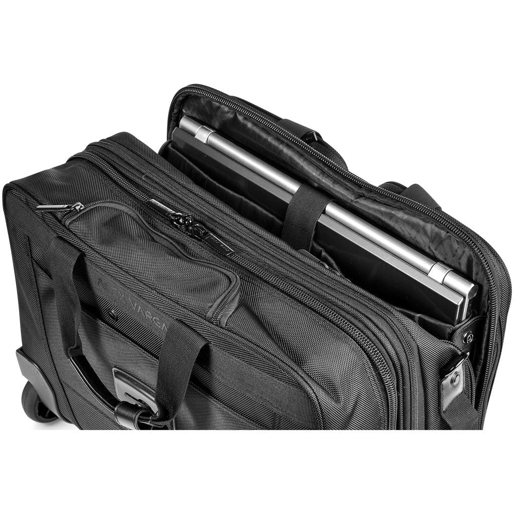 Alex Varga Truman Laptop Trolley Bag for Travel Comfort - Brand your company Logo! Get a quote - Promo Lingo