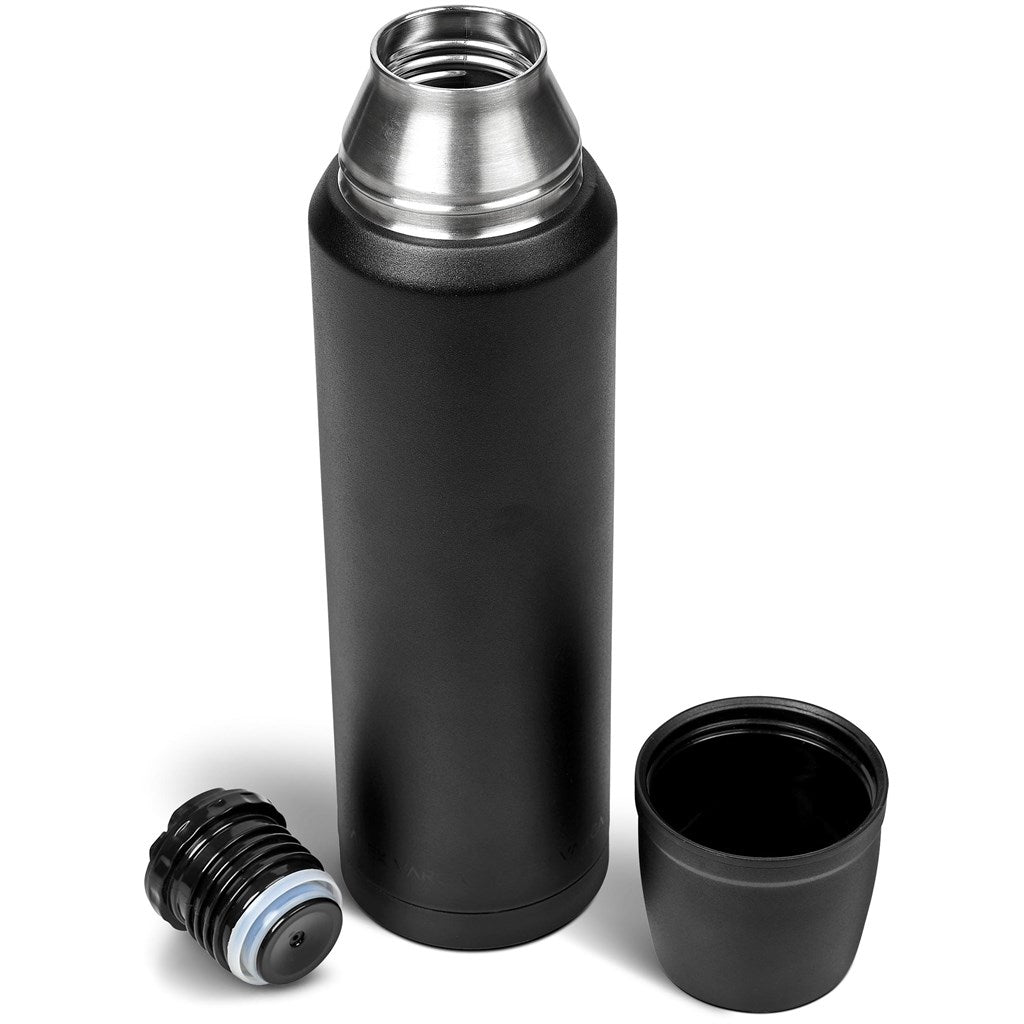Alex Varga Valhalla Stainless Steel Vacuum Flask – 1 Litre Elegant Design for Hot or Cold Beverages - Brand your company Logo! Get a quote - Promo Lingo