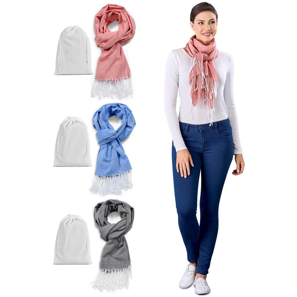 All Seasons Melange Scarf - Brand your company Logo! Get a quote - Promo Lingo