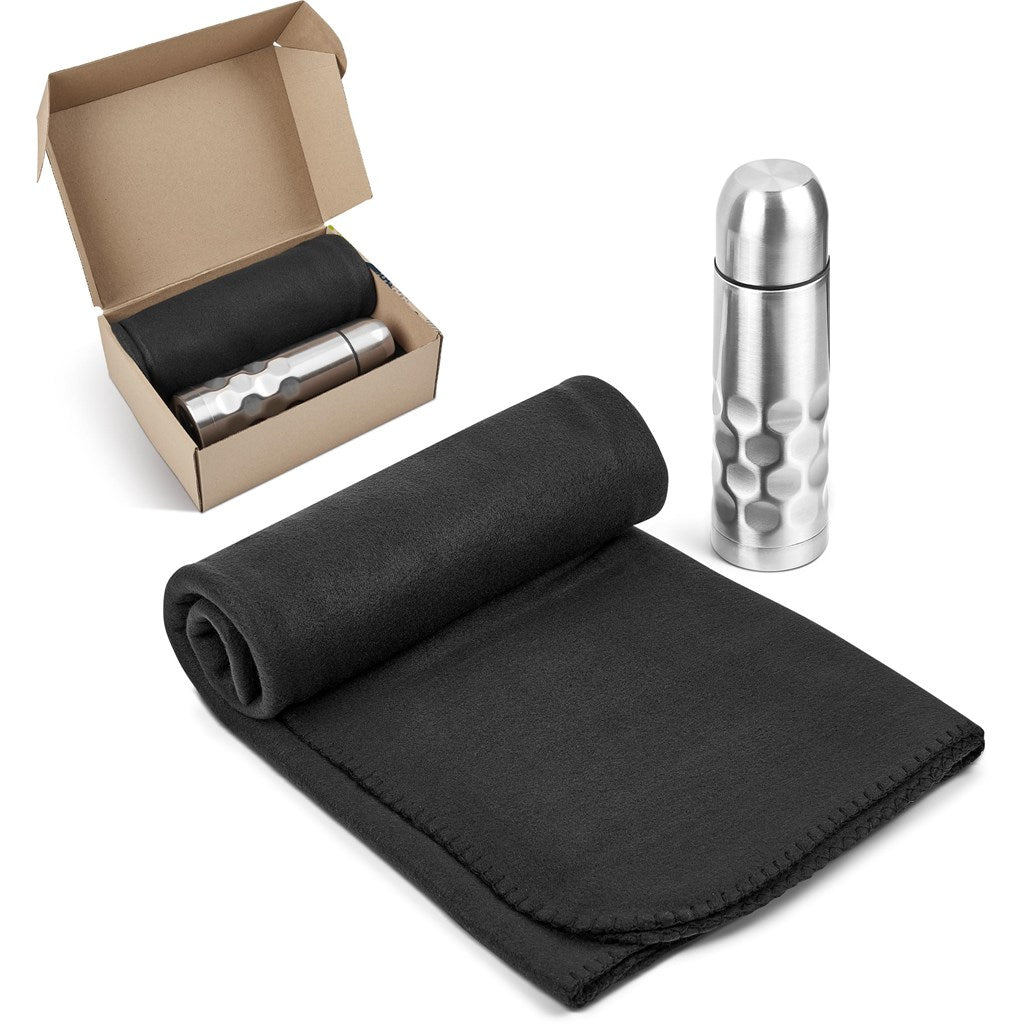 Alps Winter Blanket Gift Set - Brand your company Logo! Get a quote - Promo Lingo