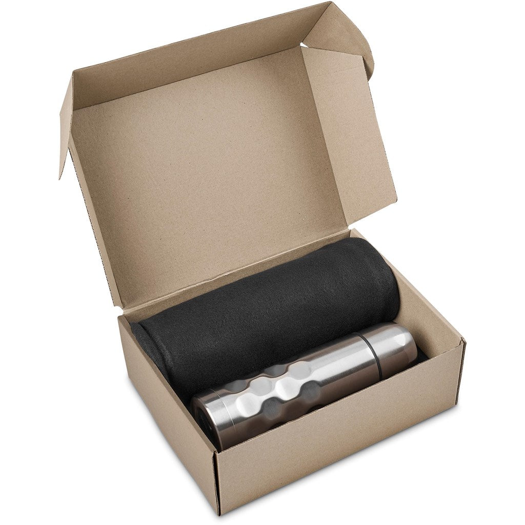 Alps Winter Blanket Gift Set - Brand your company Logo! Get a quote - Promo Lingo
