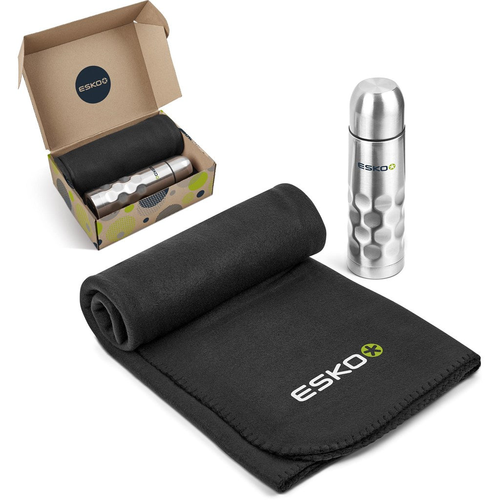 Alps Winter Blanket Gift Set - Brand your company Logo! Get a quote - Promo Lingo