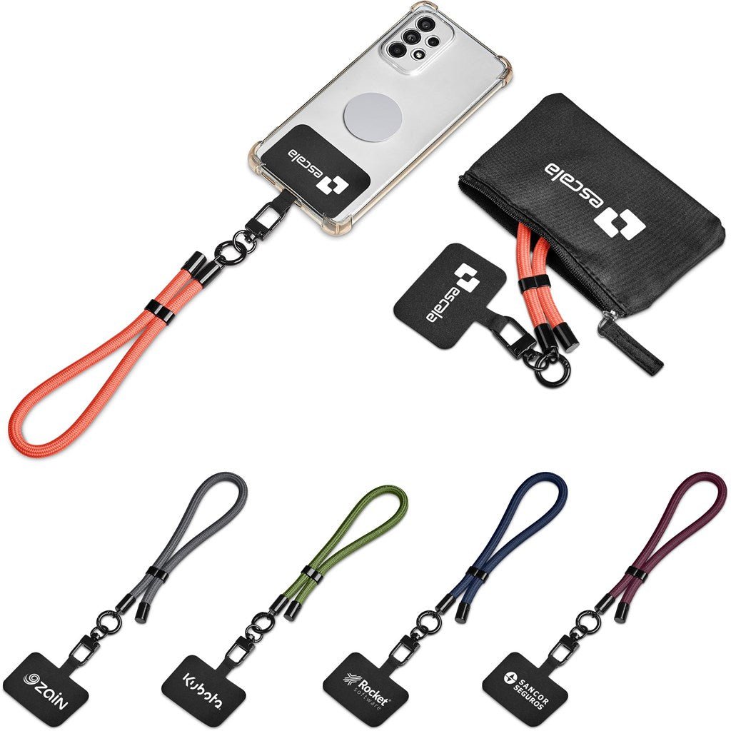 Altitude Atlier Wrist Phone Strap in Pouch - Brand your company Logo! Get a quote - Promo Lingo