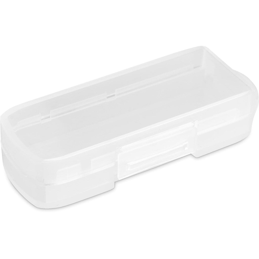 Altitude Axis Gyro White Flash Drive - 16GB - Brand your company Logo! Get a quote - Promo Lingo