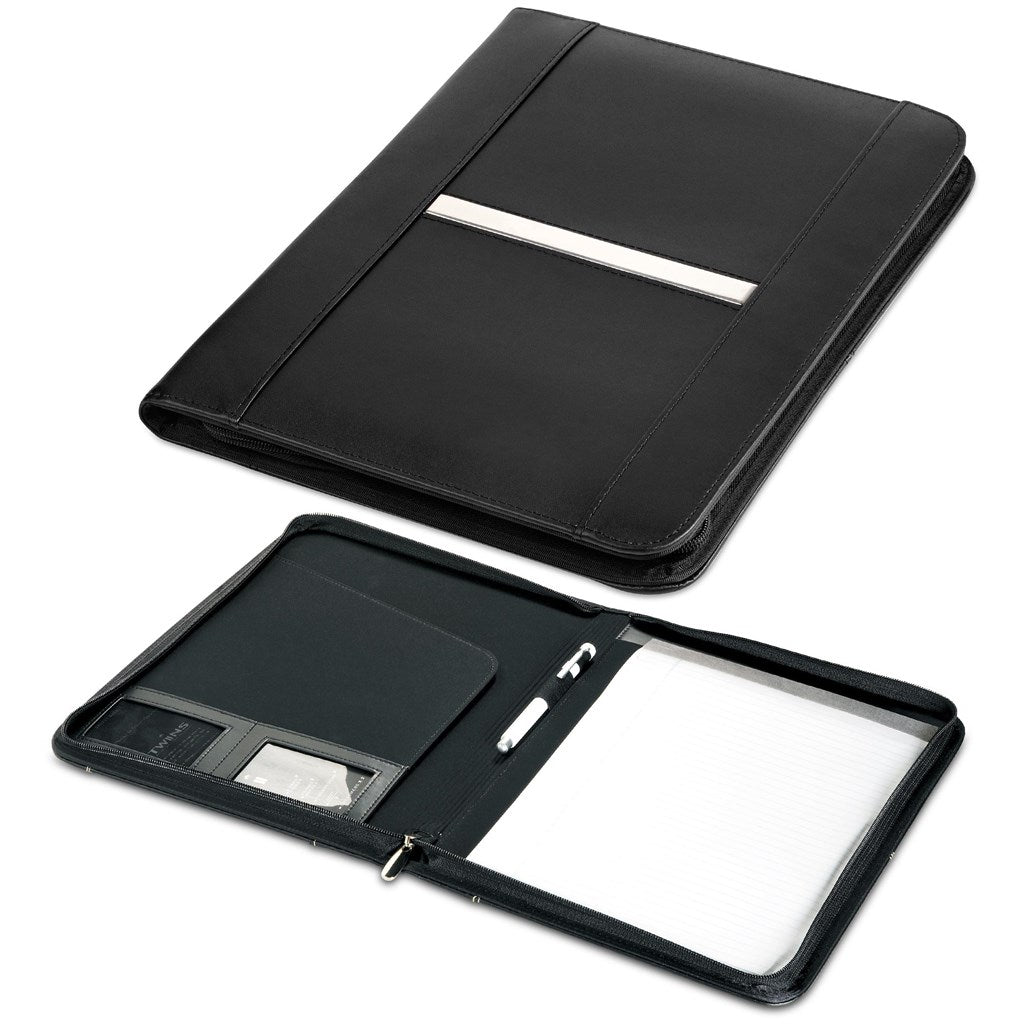 Altitude Benchmark A4 Zip - Around Folder - Brand your company Logo! Get a quote - Promo Lingo