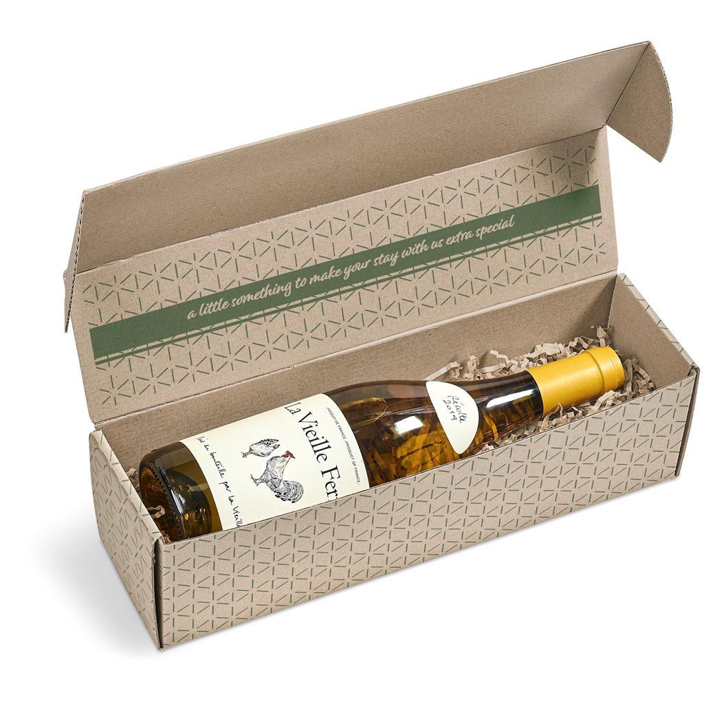 Altitude Bianca Digital Print Wine Gift Box - Brand your company Logo! Get a quote - Promo Lingo