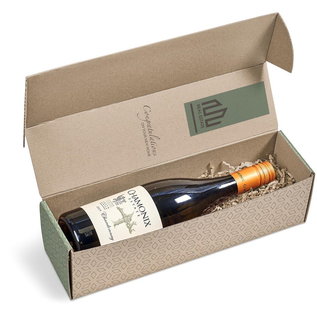 Altitude Bianca Digital Print Wine Gift Box - Brand your company Logo! Get a quote - Promo Lingo