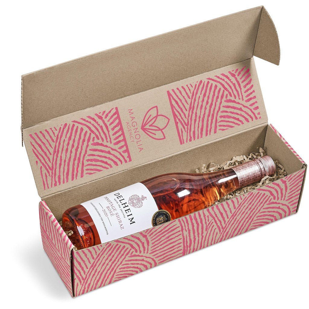 Altitude Bianca Digital Print Wine Gift Box - Brand your company Logo! Get a quote - Promo Lingo