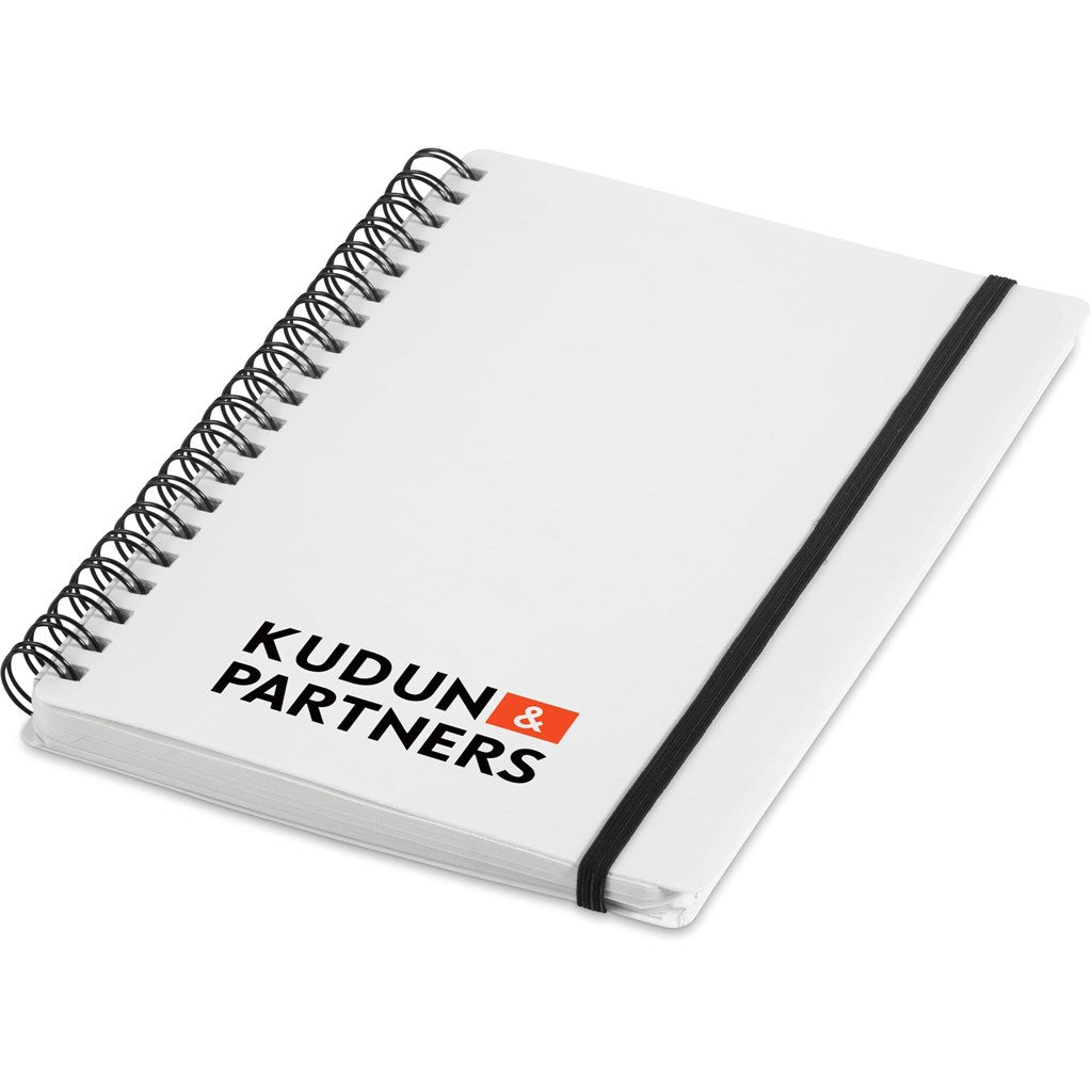 Altitude Blot Midi Spiral Notebook - Brand your company Logo! Get a quote - Promo Lingo