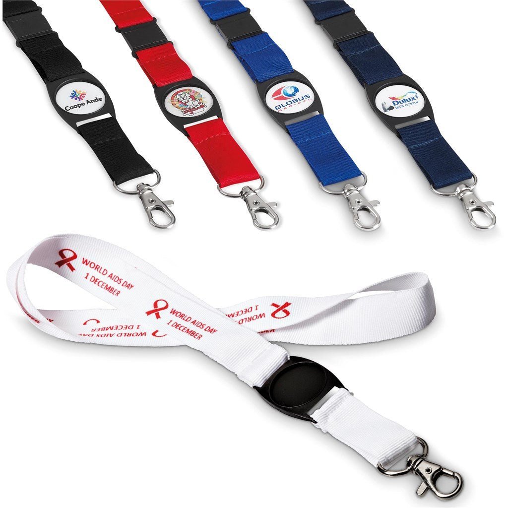 Altitude Bold Statement Dome Lanyard - Brand your company Logo! Get a quote - Promo Lingo
