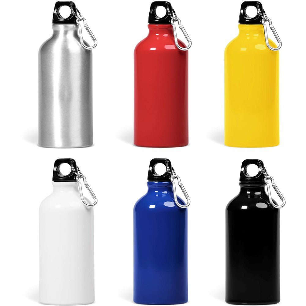 Altitude Braxton Aluminium Water Bottle - 500ml Adventure Ready - Brand your company Logo! Get a quote - Promo Lingo