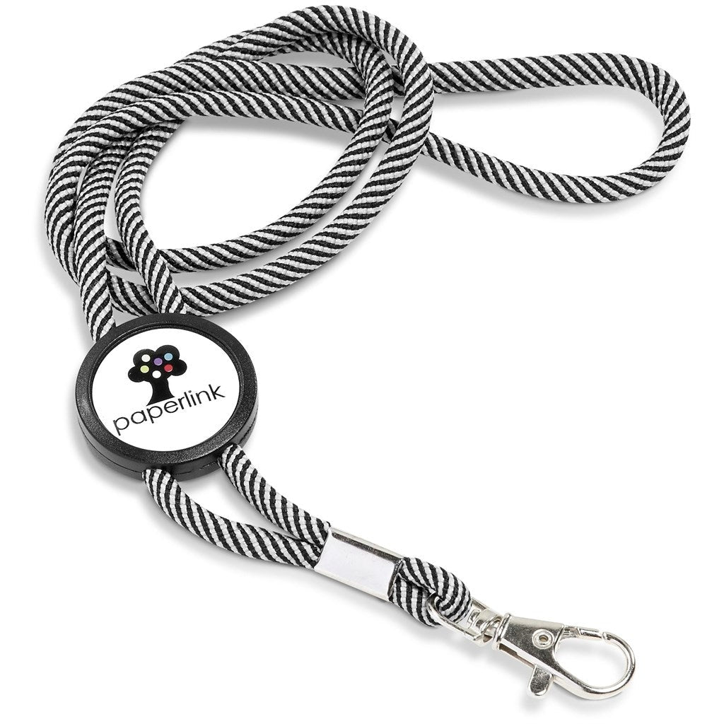 Altitude Candystripe Dome Lanyard - Brand your company Logo! Get a quote - Promo Lingo