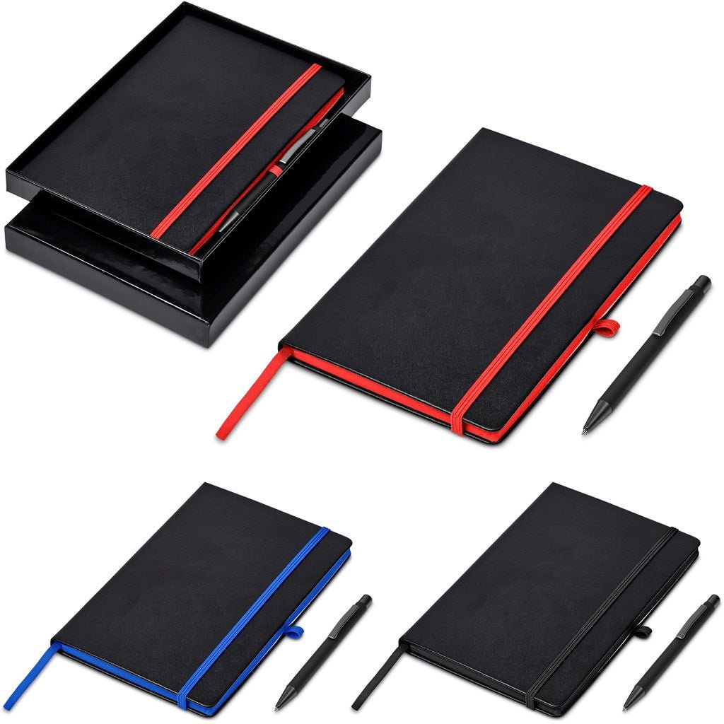 Altitude Carlton Notebook & Pen Set - Brand your company Logo! Get a quote - Promo Lingo