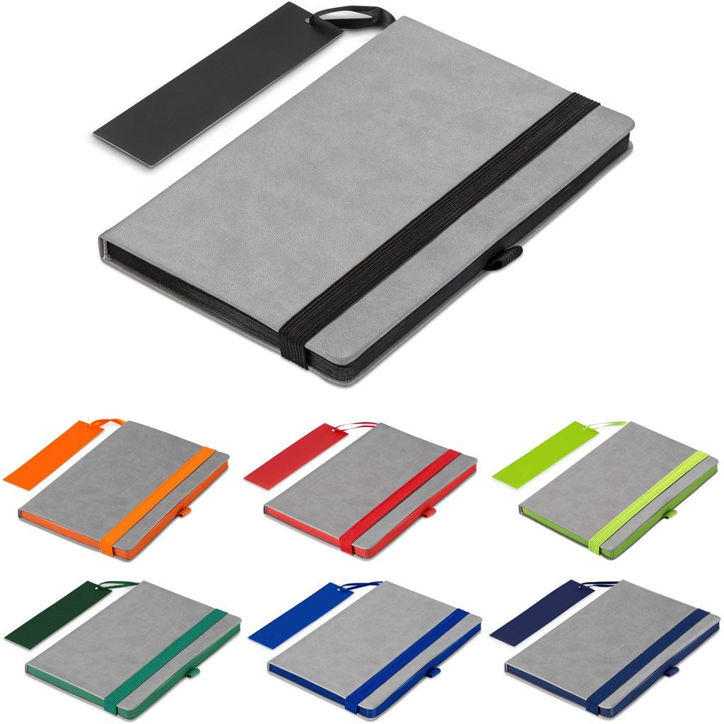 Altitude Colourblock A5 Soft Cover Notebook - Brand your company Logo! Get a quote - Promo Lingo