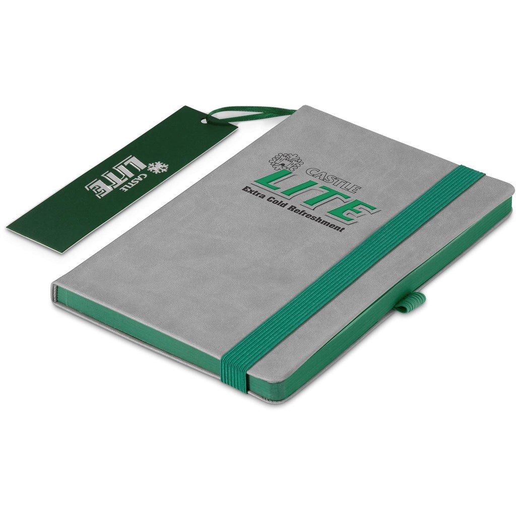 Altitude Colourblock A5 Soft Cover Notebook - Brand your company Logo! Get a quote - Promo Lingo