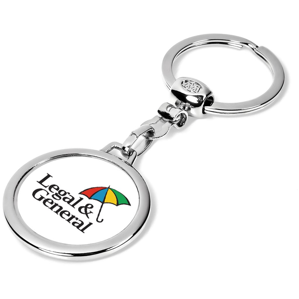 Altitude Encircle Dual - Dome Keyholder - Brand your company Logo! Get a quote - Promo Lingo