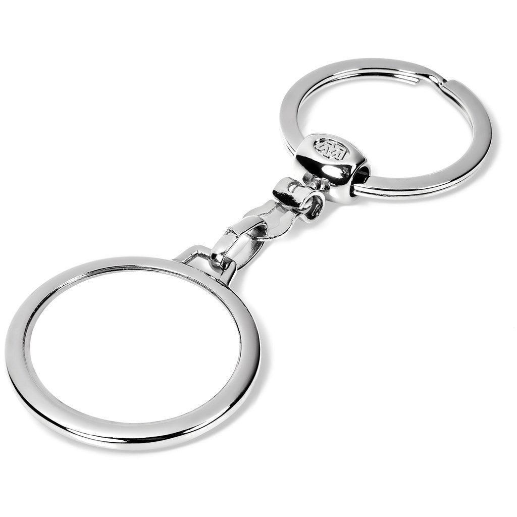 Altitude Encircle Dual - Dome Keyholder - Brand your company Logo! Get a quote - Promo Lingo
