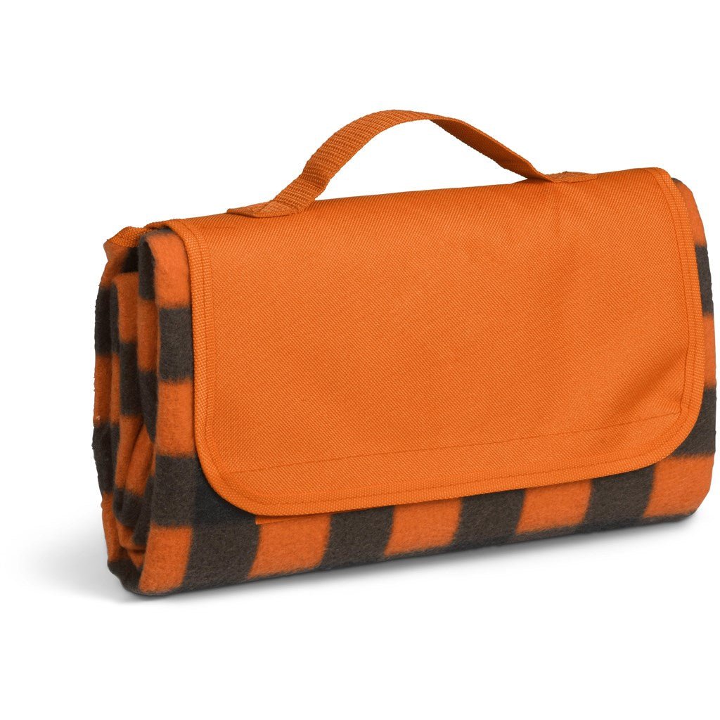 Altitude Everglades Picnic Blanket - Orange - Brand your company Logo! Get a quote - Promo Lingo
