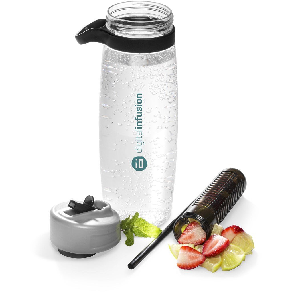 Altitude Flavourade Plastic Infuser Bottle - 1 Litre - Brand your company Logo! Get a quote - Promo Lingo