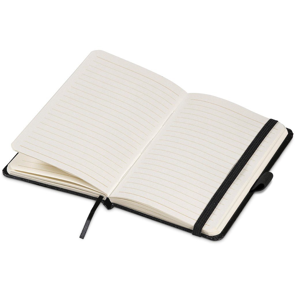 Altitude Fourth Estate A6 Hard Cover Notebook - Brand your company Logo! Get a quote - Promo Lingo