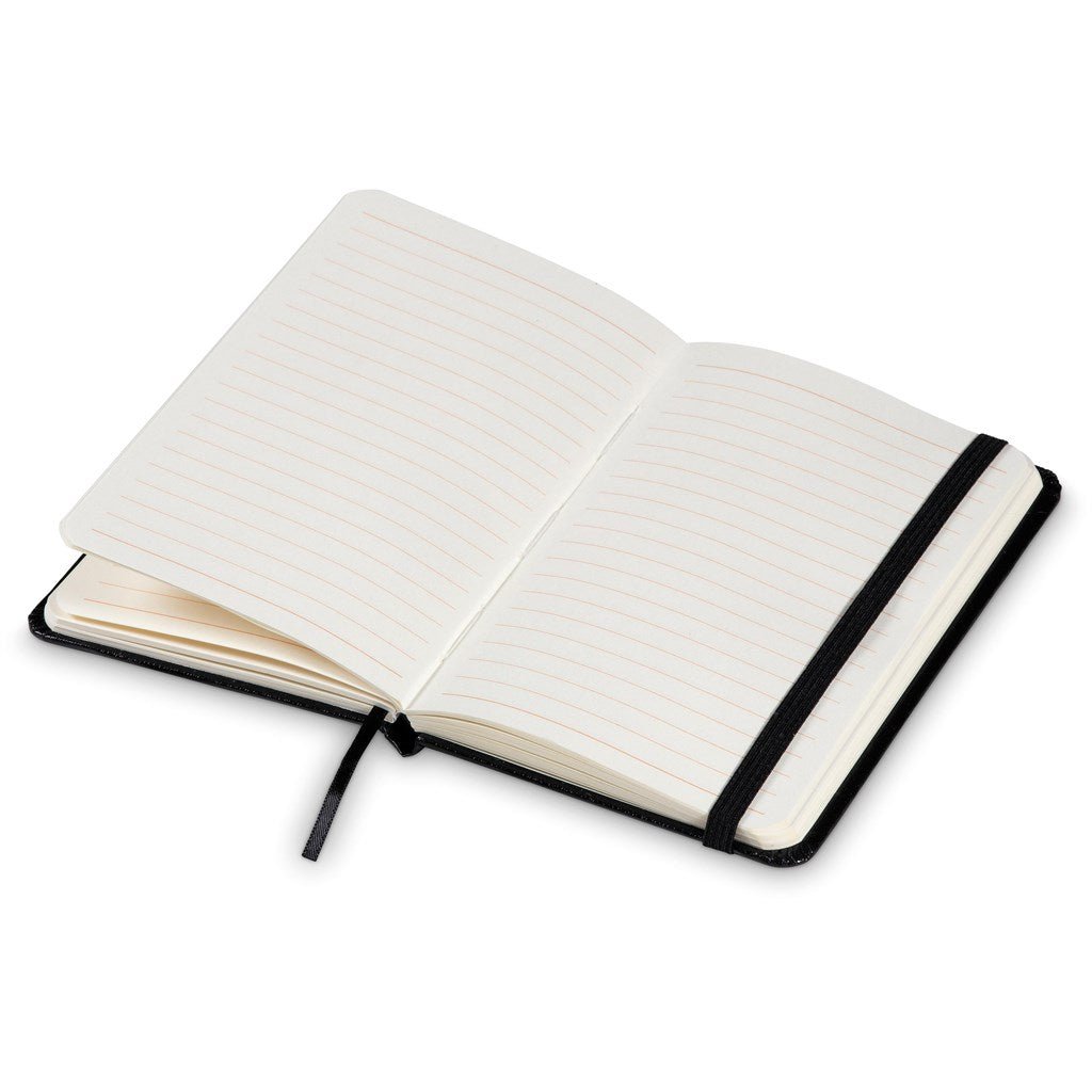 Altitude Fourth Estate A6 Hard Cover Notebook - Brand your company Logo! Get a quote - Promo Lingo