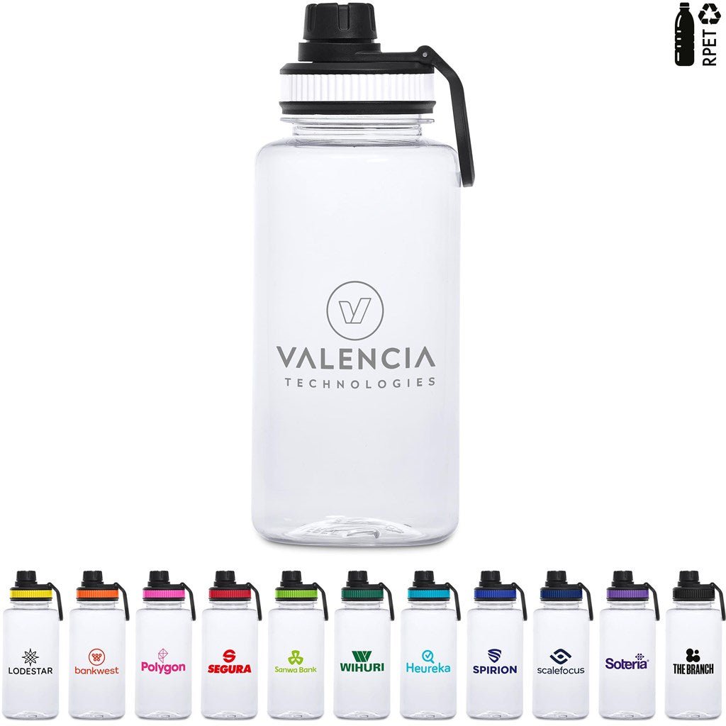 Altitude Franco Recycled PET Water Bottle – 1Litre Eco - Friendly - Brand your company Logo! Get a quote - Promo Lingo