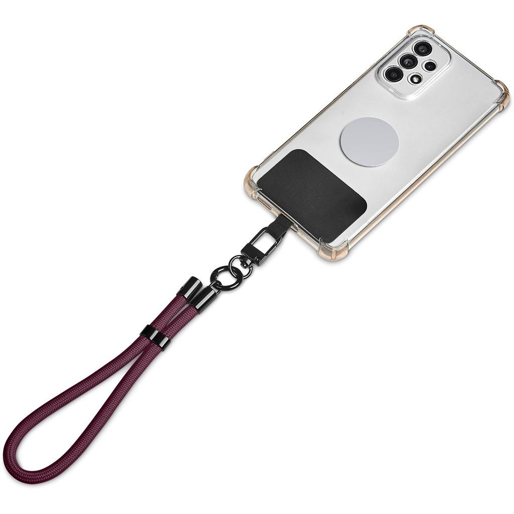 Altitude Fusion Crossbody & Wrist Phone Strap Set in Pouch - Brand your company Logo! Get a quote - Promo Lingo