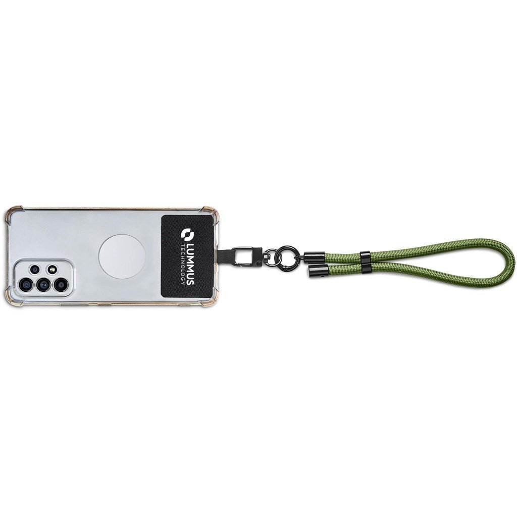 Altitude Fusion Crossbody & Wrist Phone Strap Set in Pouch - Brand your company Logo! Get a quote - Promo Lingo