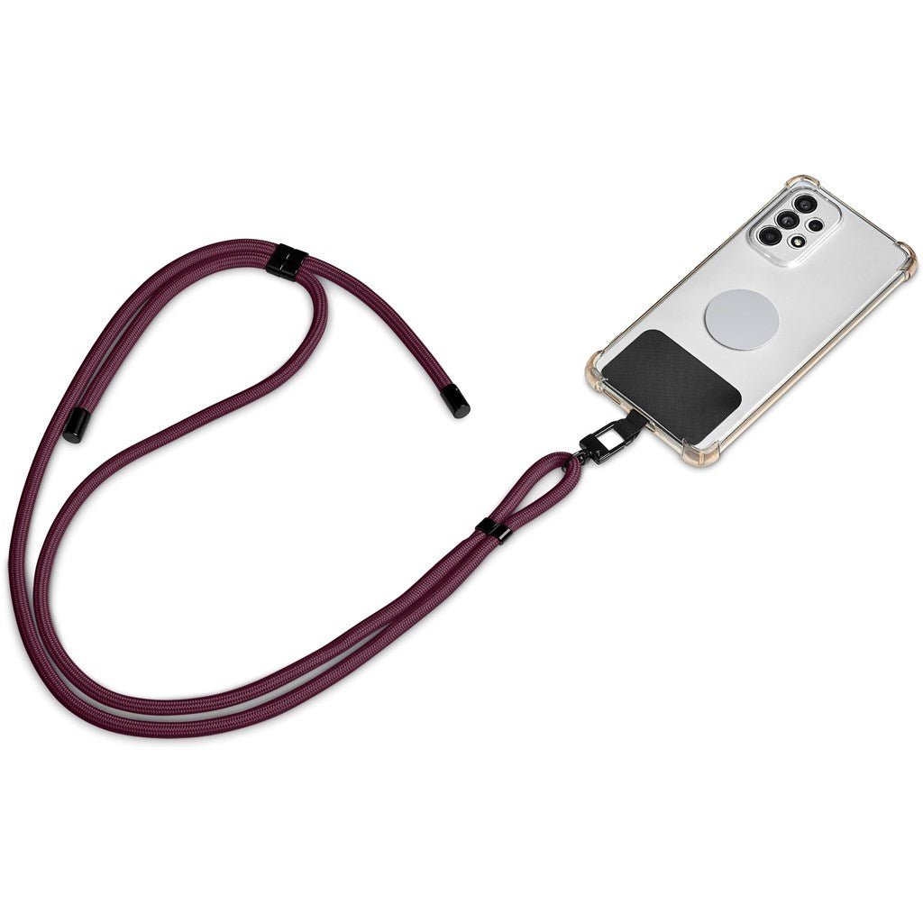 Altitude Fusion Crossbody & Wrist Phone Strap Set in Pouch - Brand your company Logo! Get a quote - Promo Lingo