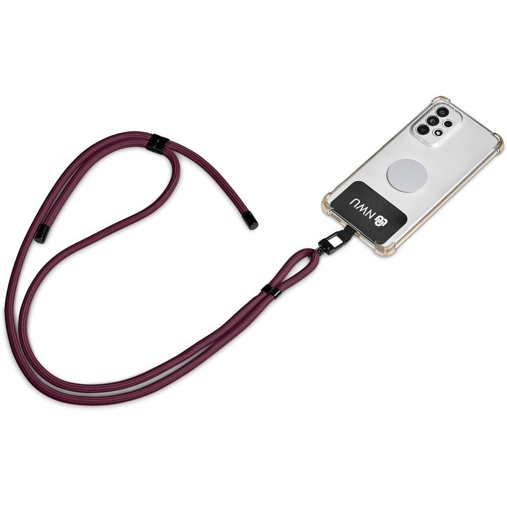 Altitude Fusion Crossbody & Wrist Phone Strap Set in Pouch - Brand your company Logo! Get a quote - Promo Lingo