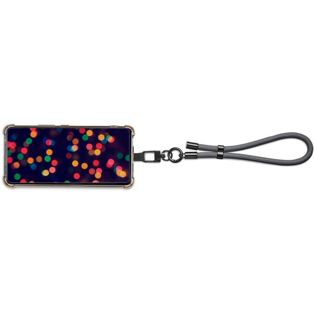 Altitude Fusion Crossbody & Wrist Phone Strap Set in Pouch - Brand your company Logo! Get a quote - Promo Lingo