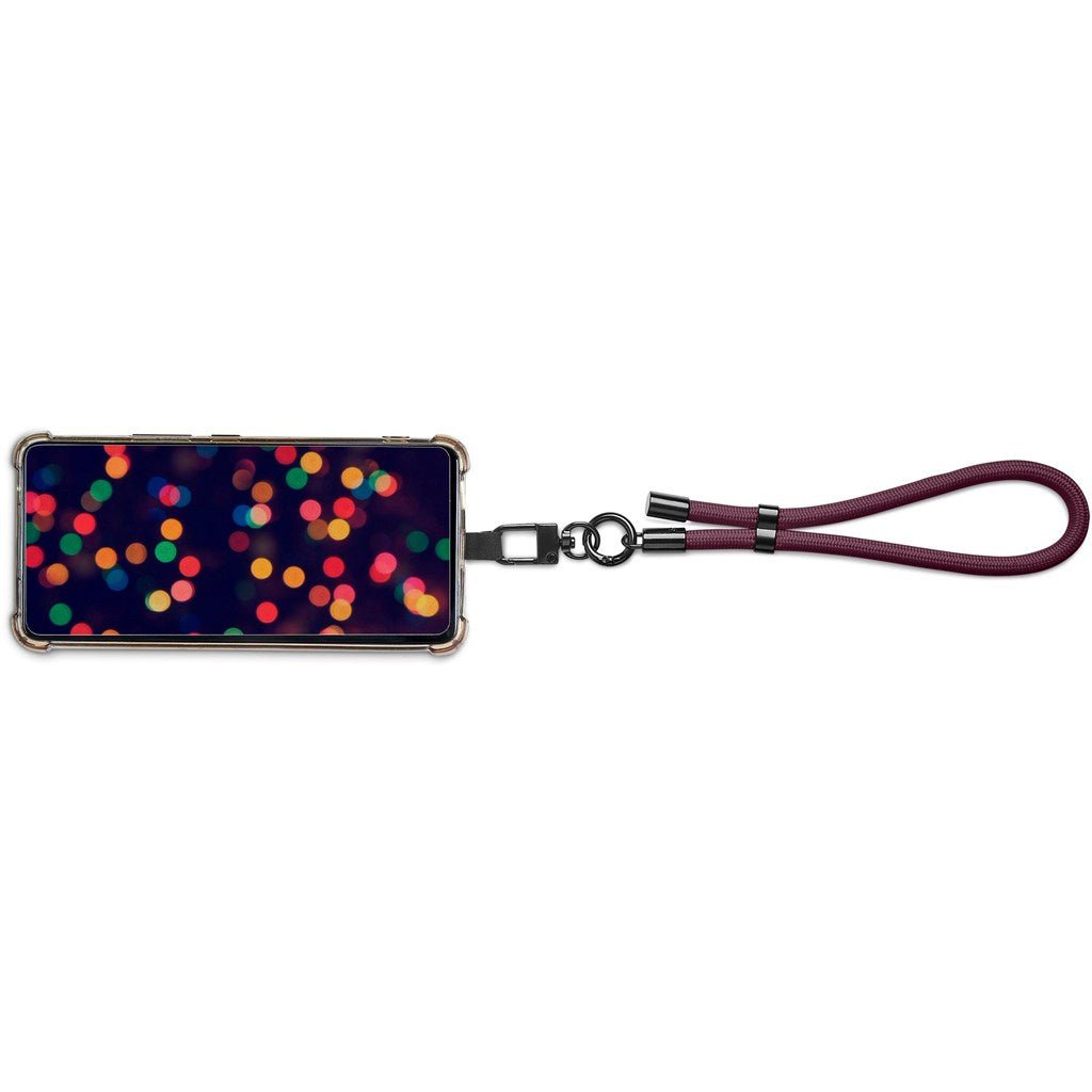 Altitude Fusion Crossbody & Wrist Phone Strap Set in Pouch - Brand your company Logo! Get a quote - Promo Lingo