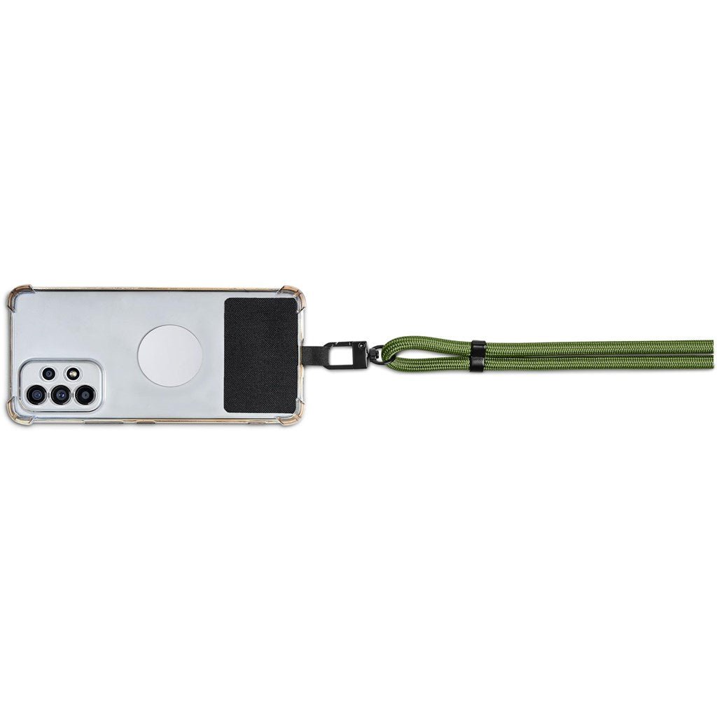 Altitude Fusion Crossbody & Wrist Phone Strap Set in Pouch - Brand your company Logo! Get a quote - Promo Lingo