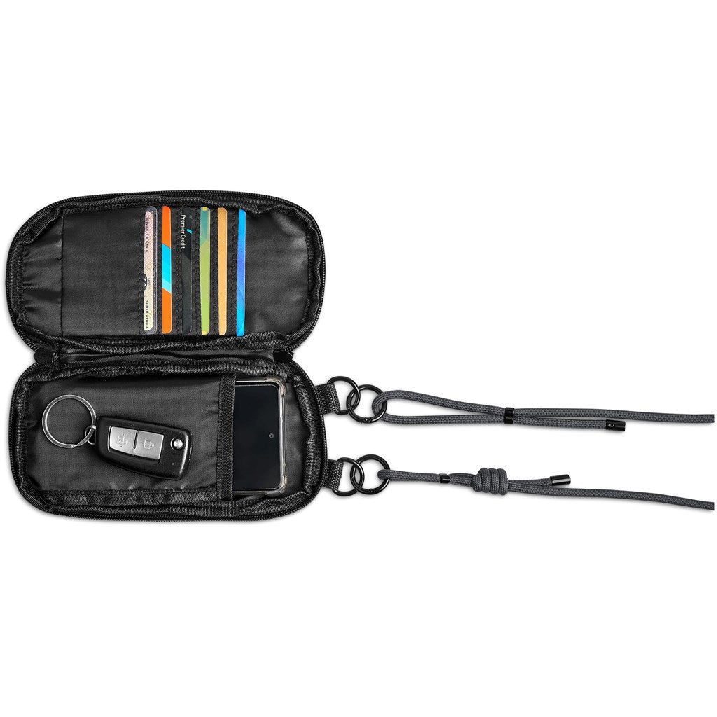 Altitude Glam Recycled PET Crossbody Bag & Phone Strap - Brand your company Logo! Get a quote - Promo Lingo