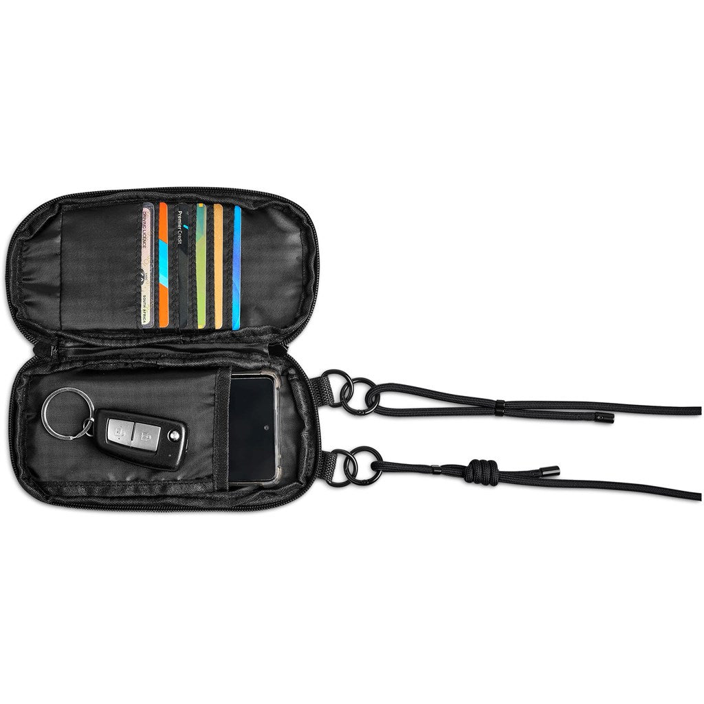 Altitude Glam Recycled PET Crossbody Bag & Phone Strap - Brand your company Logo! Get a quote - Promo Lingo