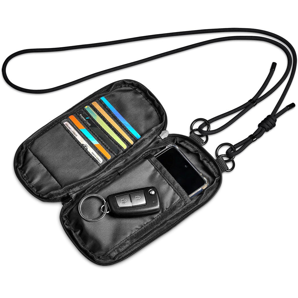 Altitude Glam Recycled PET Crossbody Bag & Phone Strap - Brand your company Logo! Get a quote - Promo Lingo