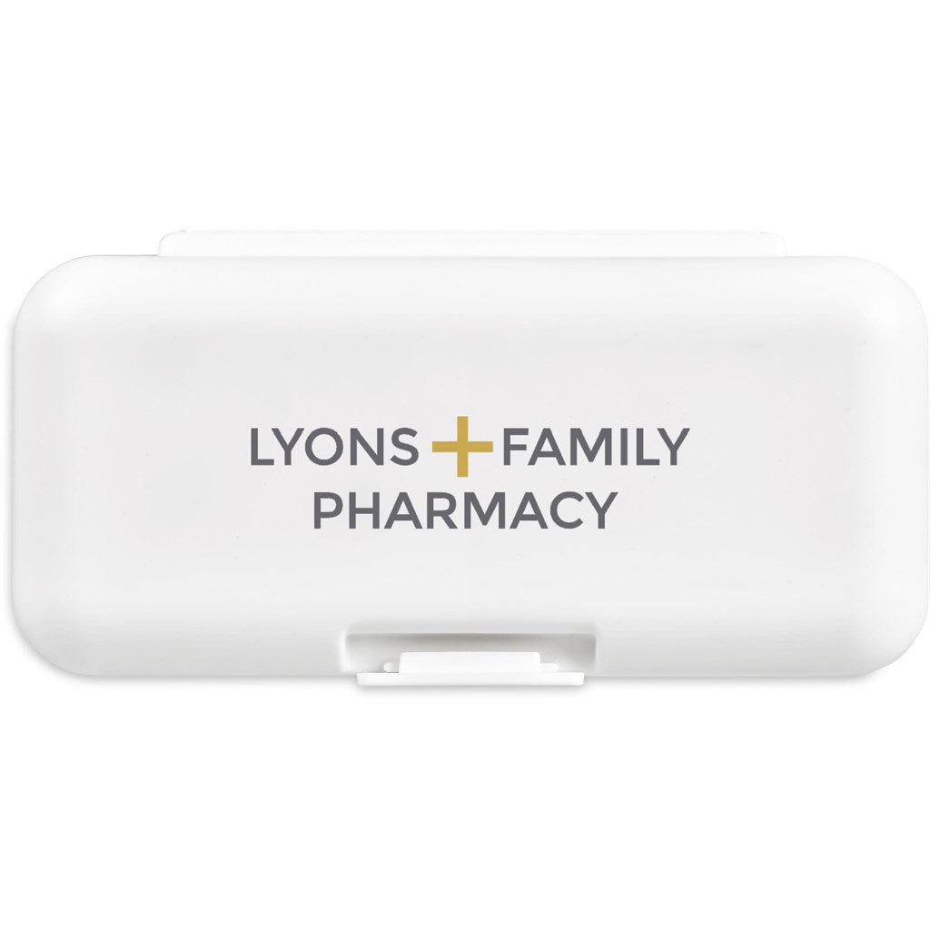 Altitude Grid Travel Pill Box - Brand your company Logo! Get a quote - Promo Lingo