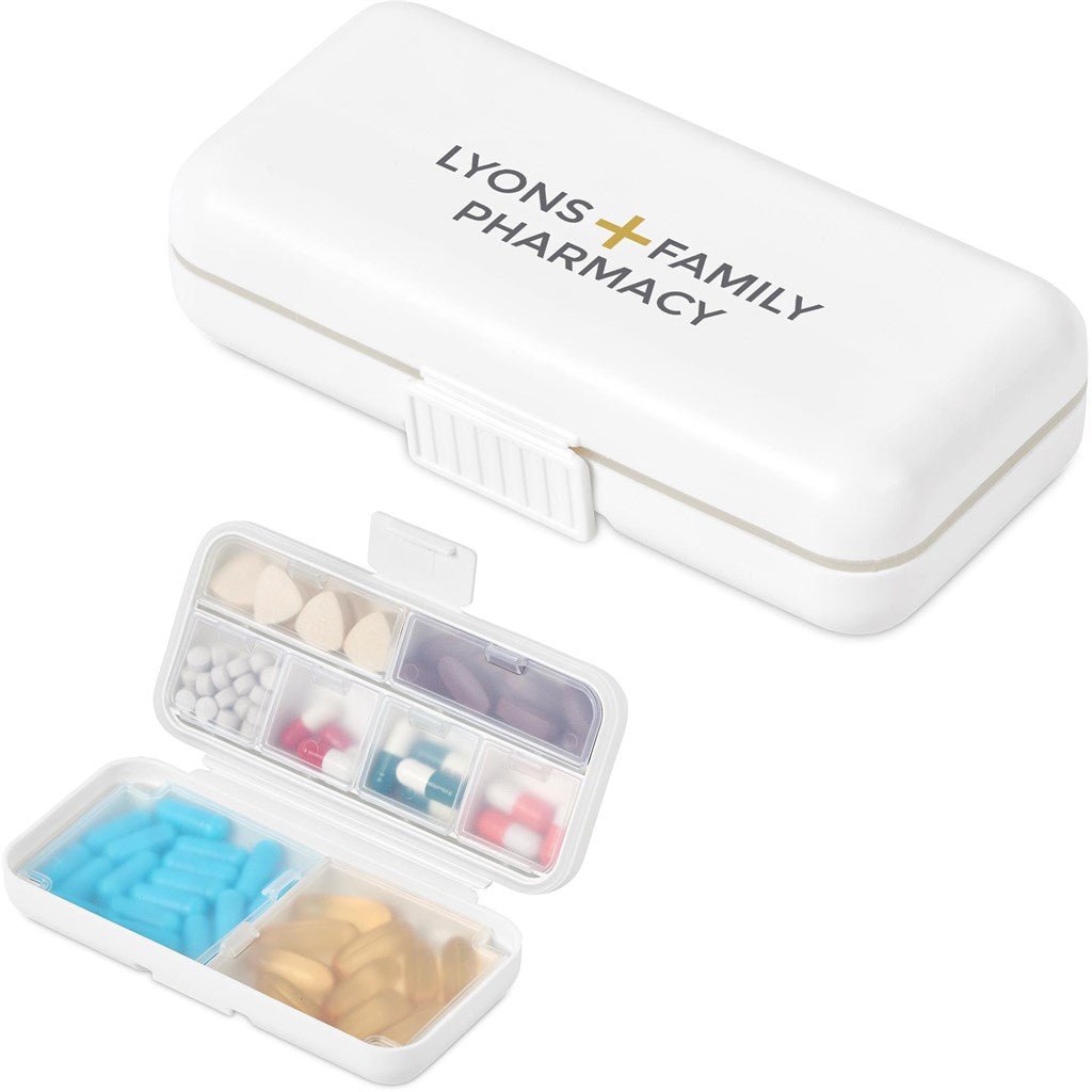 Altitude Grid Travel Pill Box - Brand your company Logo! Get a quote - Promo Lingo