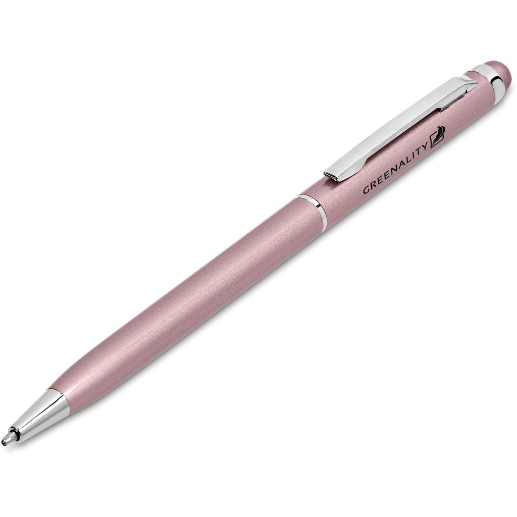 Altitude Hamptons Slim Stylus Ball Pen - Rose Gold - Brand your company Logo! Get a quote - Promo Lingo