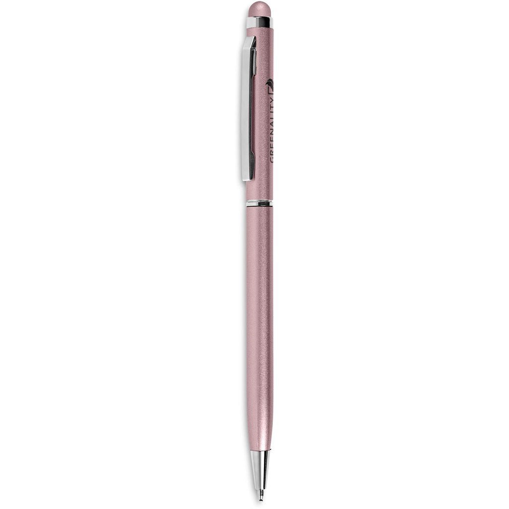 Altitude Hamptons Slim Stylus Ball Pen - Rose Gold - Brand your company Logo! Get a quote - Promo Lingo