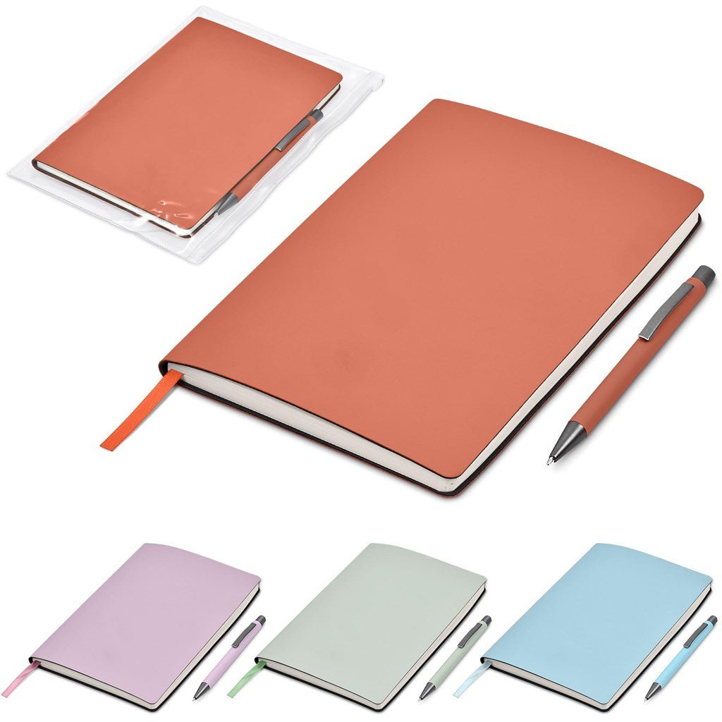 Altitude Harper Notebook & Pen Set - Brand your company Logo! Get a quote - Promo Lingo