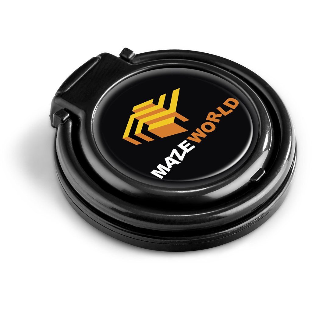 Altitude Hoopla Ring Grip & Phone Stand - Brand your company Logo! Get a quote - Promo Lingo