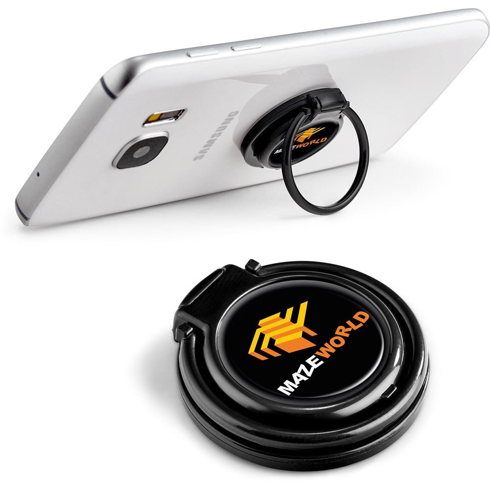 Altitude Hoopla Ring Grip & Phone Stand - Brand your company Logo! Get a quote - Promo Lingo