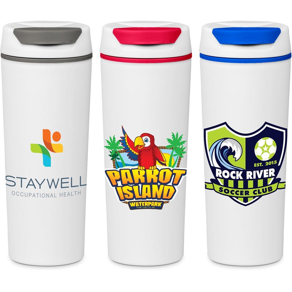 Altitude Laguna Plastic Double - Wall Tumbler - 460ml - Brand your company Logo! Get a quote - Promo Lingo