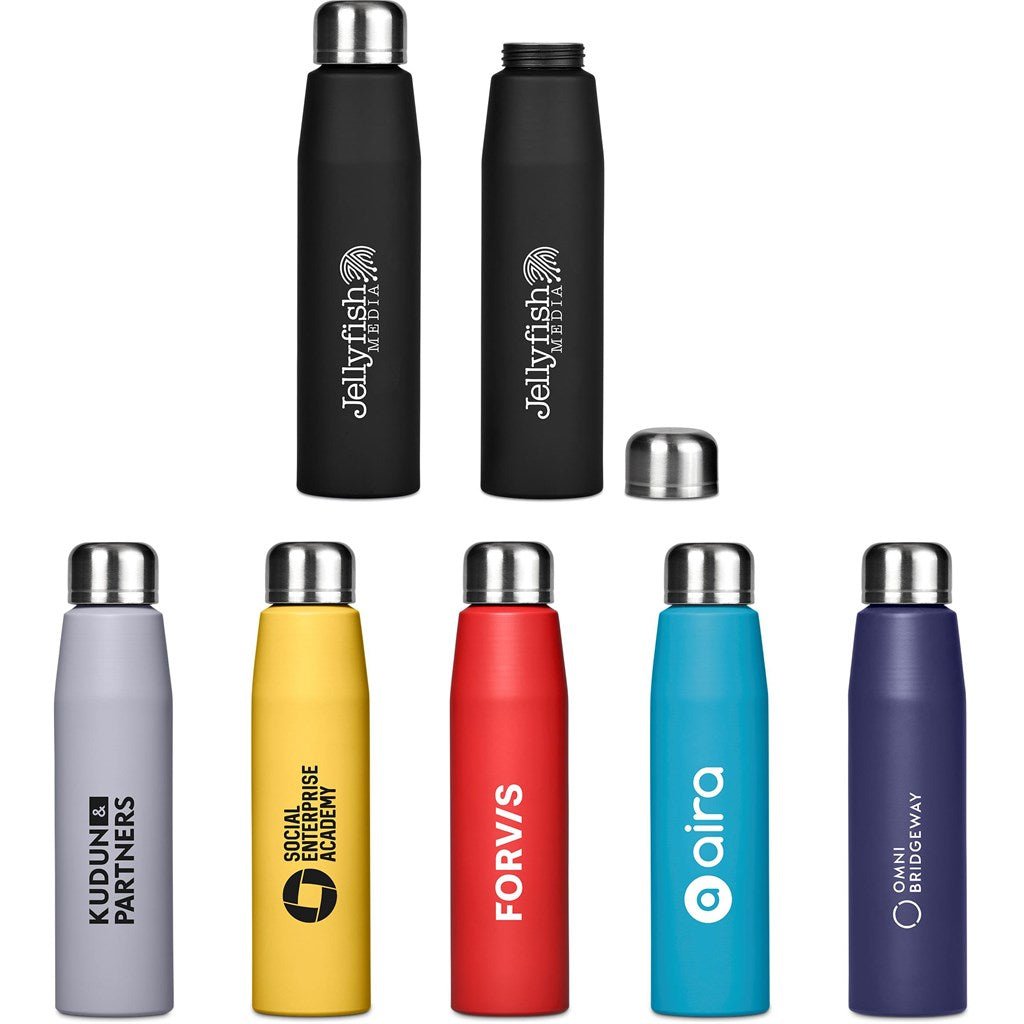 Altitude Lamda Lite Aluminium Water Bottle - 700ml Matte Finish - Brand your company Logo! Get a quote - Promo Lingo