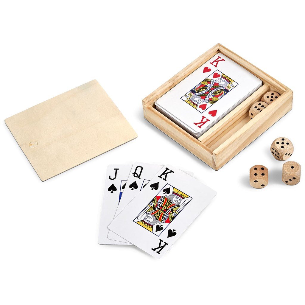 Altitude Mario Dice & Cards Set - Brand your company Logo! Get a quote - Promo Lingo
