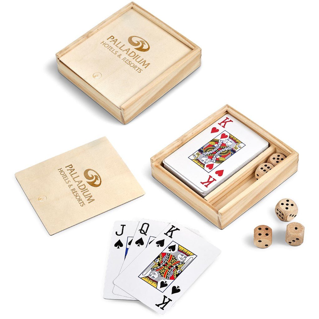 Altitude Mario Dice & Cards Set - Brand your company Logo! Get a quote - Promo Lingo