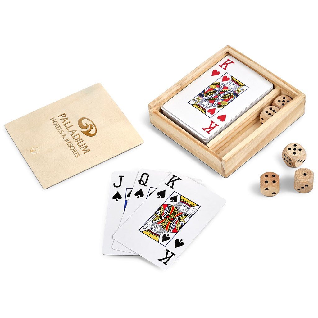 Altitude Mario Dice & Cards Set - Brand your company Logo! Get a quote - Promo Lingo
